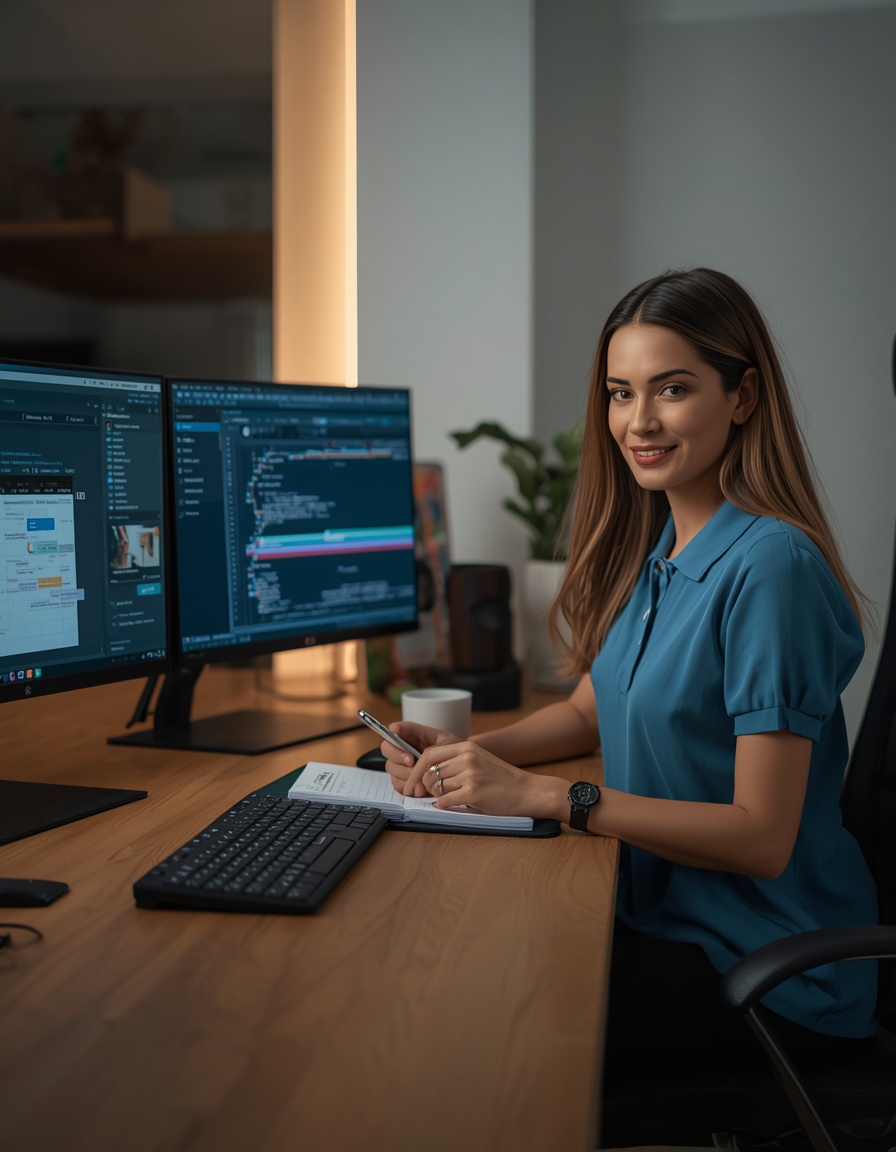 Social media profissional em ambiente de trabalho digital